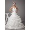 Sweetheart Satin Fine Netting Woth Satin Sweet Wedding Dresses 2030483