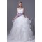 Sweetheart Satin Lace Organza Ball Gown New Arrival Wedding Dresses 2030484