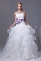 Sweetheart Satin Lace Organza Ball Gown New Arrival Wedding Dresses 2030484