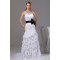Sweetheart Sheath/Column Sleeveless Chiffon Satin New Arrival Wedding Dresses 2030486