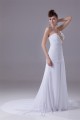 Sweetheart Sleeveless A-Line Chiffon Silk like Satin Best Wedding Dresses 2030487 Sweetheart Sleeveless A-Line Chiffon Silk like Satin Best Wedding Dresses 2030487