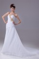 Sweetheart Sleeveless A-Line Chiffon Silk like Satin Best Wedding Dresses 2030487 Sweetheart Sleeveless A-Line Chiffon Silk like Satin Best Wedding Dresses 2030487