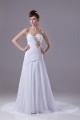 Sweetheart Sleeveless A-Line Chiffon Silk like Satin Best Wedding Dresses 2030487 Sweetheart Sleeveless A-Line Chiffon Silk like Satin Best Wedding Dresses 2030487