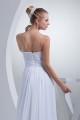 Sweetheart Sleeveless Chiffon Silk like Satin Sweet Lace Wedding Dresses 2030488
