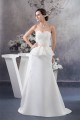 Sweetheart Sleeveless Satin Lace A-Line Most Beautiful Wedding Dresses 2030489 Sweetheart Sleeveless Satin Lace A-Line Most Beautiful Wedding Dresses 2030489