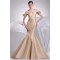 Taffeta Mermaid/Trumpet Off-the-Shoulder Most Beautiful Wedding Dresses 2030494