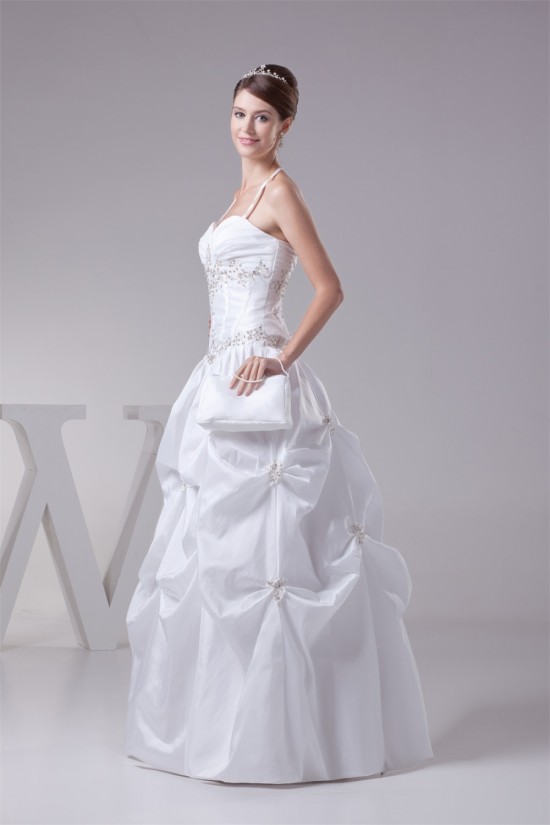 Ball Gown Taffeta Sleeveless Sweetheart Beaded Wedding Dresses 2030498 Ball Gown Taffeta Sleeveless Sweetheart Beaded Wedding Dresses 2030498