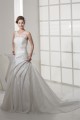 A-Line Sleeveless Scoop Lace Taffeta Best Wedding Dresses 2030502 A-Line Sleeveless Scoop Lace Taffeta Best Wedding Dresses 2030502