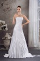 Sleeveless Satin A-Line Sweetheart Best Wedding Dresses 2030505 Sleeveless Satin A-Line Sweetheart Best Wedding Dresses 2030505