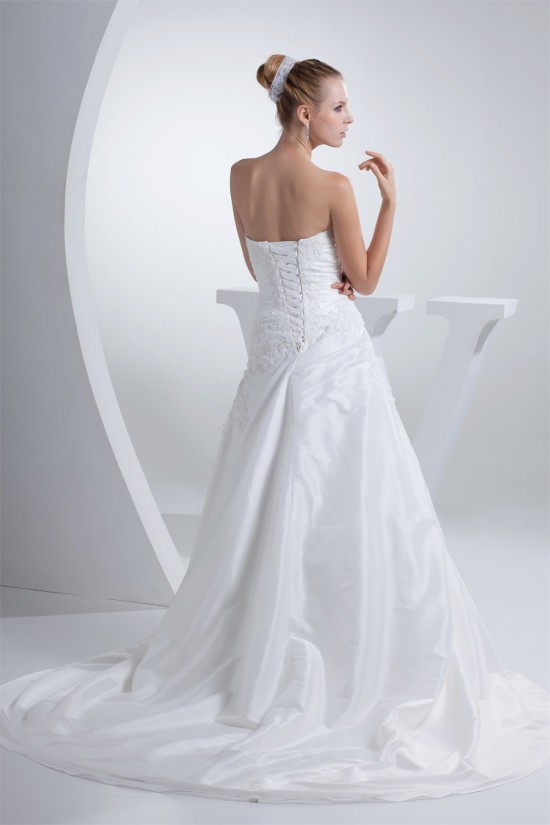 Sweetheart A-Line Organza Lace Wedding Dresses 2030507 Sweetheart A-Line Organza Lace Wedding Dresses 2030507