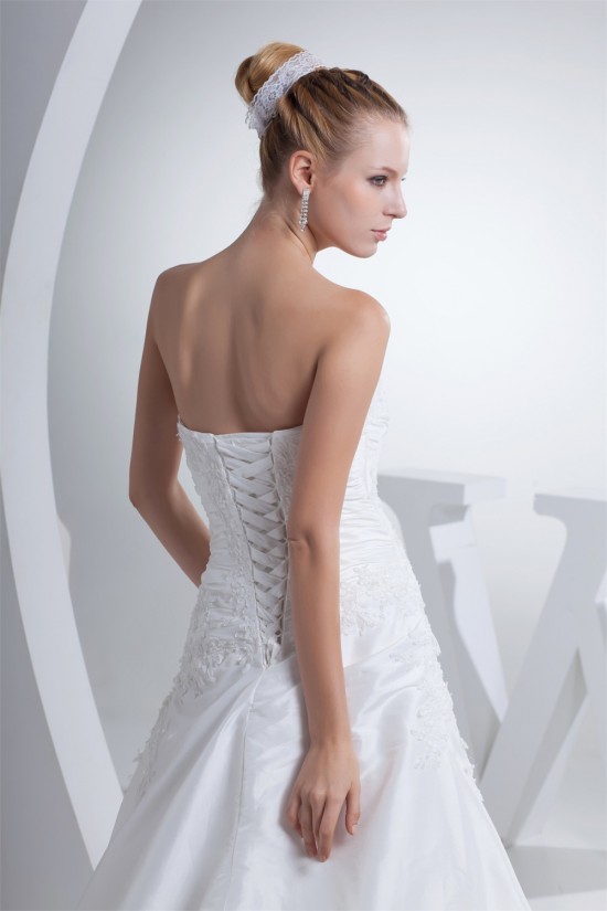 Sweetheart A-Line Organza Lace Wedding Dresses 2030507 Sweetheart A-Line Organza Lace Wedding Dresses 2030507