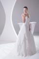 V-Neck A-Line Chiffon Silk like Satin Illusion Sleeves Reception Wedding Dresses 2030508 V-Neck A-Line Chiffon Silk like Satin Illusion Sleeves Reception Wedding Dresses 2030508
