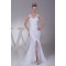 Mermaid/Trumpet V-Neck Sleeveless Satin Lace Best Wedding Dresses 2030510
