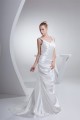 V-Neck Sheath/Column Taffeta Illusion Sleeves New Arrival Wedding Dresses 2030512 V-Neck Sheath/Column Taffeta Illusion Sleeves New Arrival Wedding Dresses 2030512