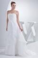 Wonderful A-Line Strapless Satin Woth Satin Wedding Dresses 2030517 Wonderful A-Line Strapless Satin Woth Satin Wedding Dresses 2030517