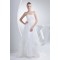 Wonderful A-Line Strapless Satin Woth Satin Wedding Dresses 2030517