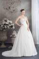 Wonderful A-Line Taffeta Strapless Sleeveless Wedding Dresses 2030518