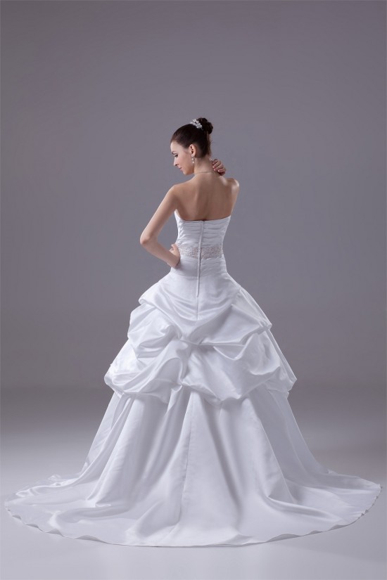 Wonderful Satin Sleeveless A-Line Sweetheart Wedding Dresses 2030521 Wonderful Satin Sleeveless A-Line Sweetheart Wedding Dresses 2030521