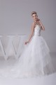 Wonderful Sleeveless Straps A-Line Satin Fine Netting Wedding Dresses 2030525 Wonderful Sleeveless Straps A-Line Satin Fine Netting Wedding Dresses 2030525