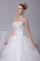 Wonderful Sleeveless Straps A-Line Satin Fine Netting Wedding Dresses 2030525 Wonderful Sleeveless Straps A-Line Satin Fine Netting Wedding Dresses 2030525