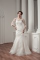 3/4 Length Sleeve Satin Portrait A-Line Most Beautiful Beaded Lace Wedding Dresses 2030527 3/4 Length Sleeve Satin Portrait A-Line Most Beautiful Beaded Lace Wedding Dresses 2030527
