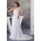 A-Line Chiffon One-Shoulder Most Beautiful Wedding Dresses Maternity Wedding Dresses 2030528