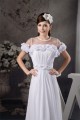 A-Line Floor-Length Chiffon Silk like Satin Fine Netting Wedding Dresses 2030531 A-Line Floor-Length Chiffon Silk like Satin Fine Netting Wedding Dresses 2030531