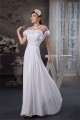 A-Line Floor-Length Chiffon Silk like Satin Fine Netting Wedding Dresses 2030531 A-Line Floor-Length Chiffon Silk like Satin Fine Netting Wedding Dresses 2030531