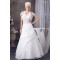 A-Line Halter Satin Lace Sleeveless Wedding Dresses with Jacket 2030532