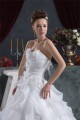 A-Line Satin Sweetheart Sleeveless Most Beautiful Wedding Dresses 2030536