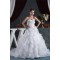 A-Line Satin Sweetheart Sleeveless Most Beautiful Wedding Dresses 2030536