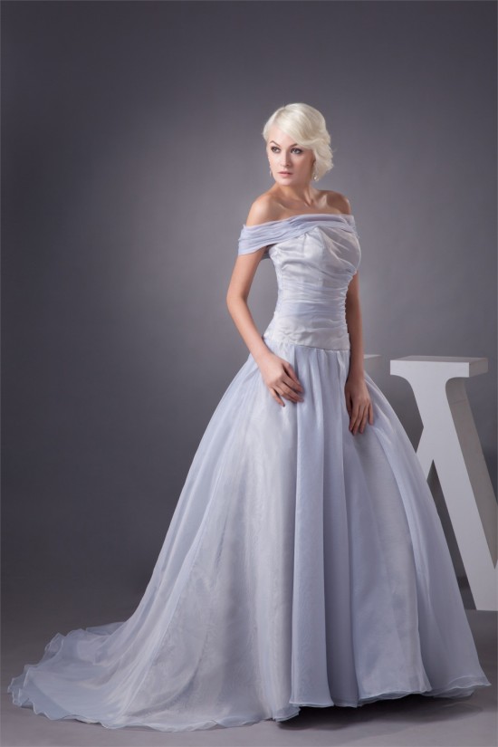 A-Line Sleeveless Off-the-Shoulder Most Beautiful Wedding Dresses 2030539 A-Line Sleeveless Off-the-Shoulder Most Beautiful Wedding Dresses 2030539