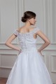 A-Line Sleeveless Off-the-Shoulder Satin Organza Lace Wedding Dresses 2030540 A-Line Sleeveless Off-the-Shoulder Satin Organza Lace Wedding Dresses 2030540