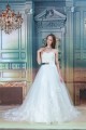 A-Line Sleeveless Satin Fine Netting Lace Sweetheart Wedding Dresses 2030542 A-Line Sleeveless Satin Fine Netting Lace Sweetheart Wedding Dresses 2030542