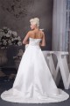 A-Line Sleeveless Satin Taffeta One-Shoulder Lace Wedding Dresses 2030545 A-Line Sleeveless Satin Taffeta One-Shoulder Lace Wedding Dresses 2030545