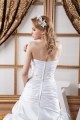 A-Line Sleeveless Satin Taffeta Sweetheart Sweet Wedding Dresses 2030546 A-Line Sleeveless Satin Taffeta Sweetheart Sweet Wedding Dresses 2030546