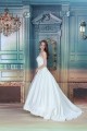 A-Line Sleeveless Soft Sweetheart Satin Beaded Lace Wedding Dresses 2030548 A-Line Sleeveless Soft Sweetheart Satin Beaded Lace Wedding Dresses 2030548