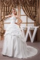 A-Line Sleeveless Strapless Satin Organza Sweet Wedding Dresses 2030552 A-Line Sleeveless Strapless Satin Organza Sweet Wedding Dresses 2030552