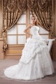 A-Line Sleeveless Strapless Satin Organza Sweet Wedding Dresses 2030552 A-Line Sleeveless Strapless Satin Organza Sweet Wedding Dresses 2030552