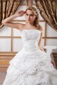 A-Line Sleeveless Strapless Satin Organza Sweet Wedding Dresses 2030552 A-Line Sleeveless Strapless Satin Organza Sweet Wedding Dresses 2030552