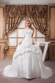 A-Line Sleeveless Strapless Satin Organza Sweet Wedding Dresses 2030552 A-Line Sleeveless Strapless Satin Organza Sweet Wedding Dresses 2030552
