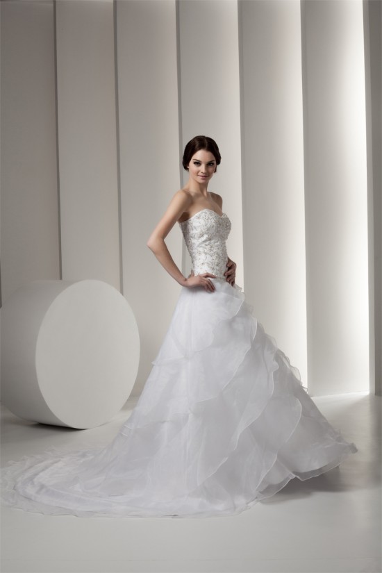 A-Line Sleeveless Sweetheart Satin New Arrival Wedding Dresses 2030554 A-Line Sleeveless Sweetheart Satin New Arrival Wedding Dresses 2030554