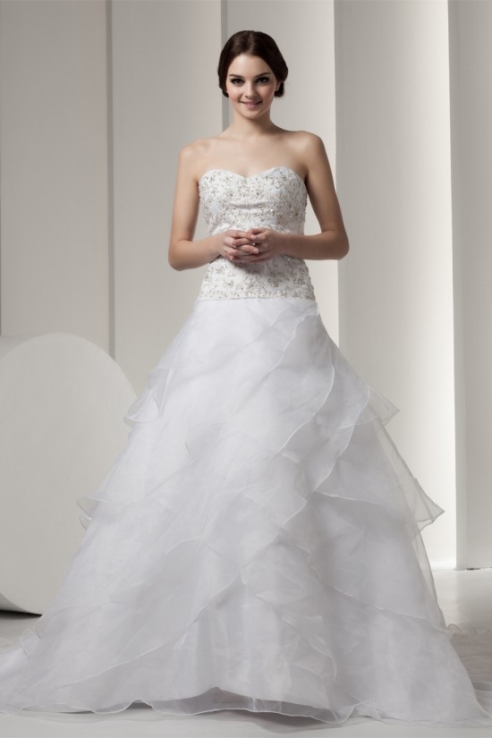 A-Line Sleeveless Sweetheart Satin New Arrival Wedding Dresses 2030554 A-Line Sleeveless Sweetheart Satin New Arrival Wedding Dresses 2030554