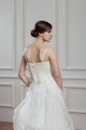 A-Line Spaghetti Straps Sleeveless Satin Organza Wedding Dresses 2030557