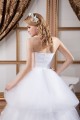 A-Line Strapless Satin Fine Netting Sleeveless Most Beautiful Wedding Dresses 2030559 A-Line Strapless Satin Fine Netting Sleeveless Most Beautiful Wedding Dresses 2030559
