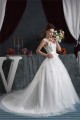 A-Line Straps Sleeveless Satin Lace Fine Netting Wedding Dresses 2030560 A-Line Straps Sleeveless Satin Lace Fine Netting Wedding Dresses 2030560