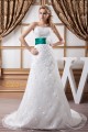 A-Line Strapless Satin Sleeveless Beaded Wedding Dresses 2030562 A-Line Strapless Satin Sleeveless Beaded Wedding Dresses 2030562