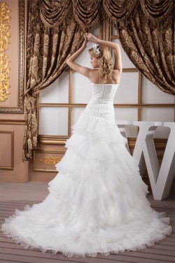 A-Line Sweetheart Sleeveless Lace Wedding Dresses 2030563
