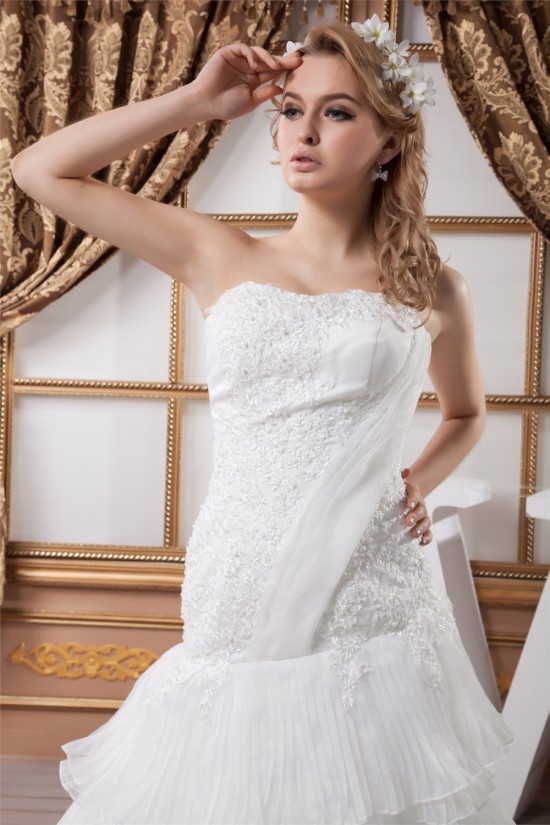 A-Line Sweetheart Sleeveless Lace Wedding Dresses 2030563 A-Line Sweetheart Sleeveless Lace Wedding Dresses 2030563