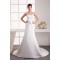 A-Line Taffeta Sleeveless Soft Sweetheart Wedding Dresses 2030566